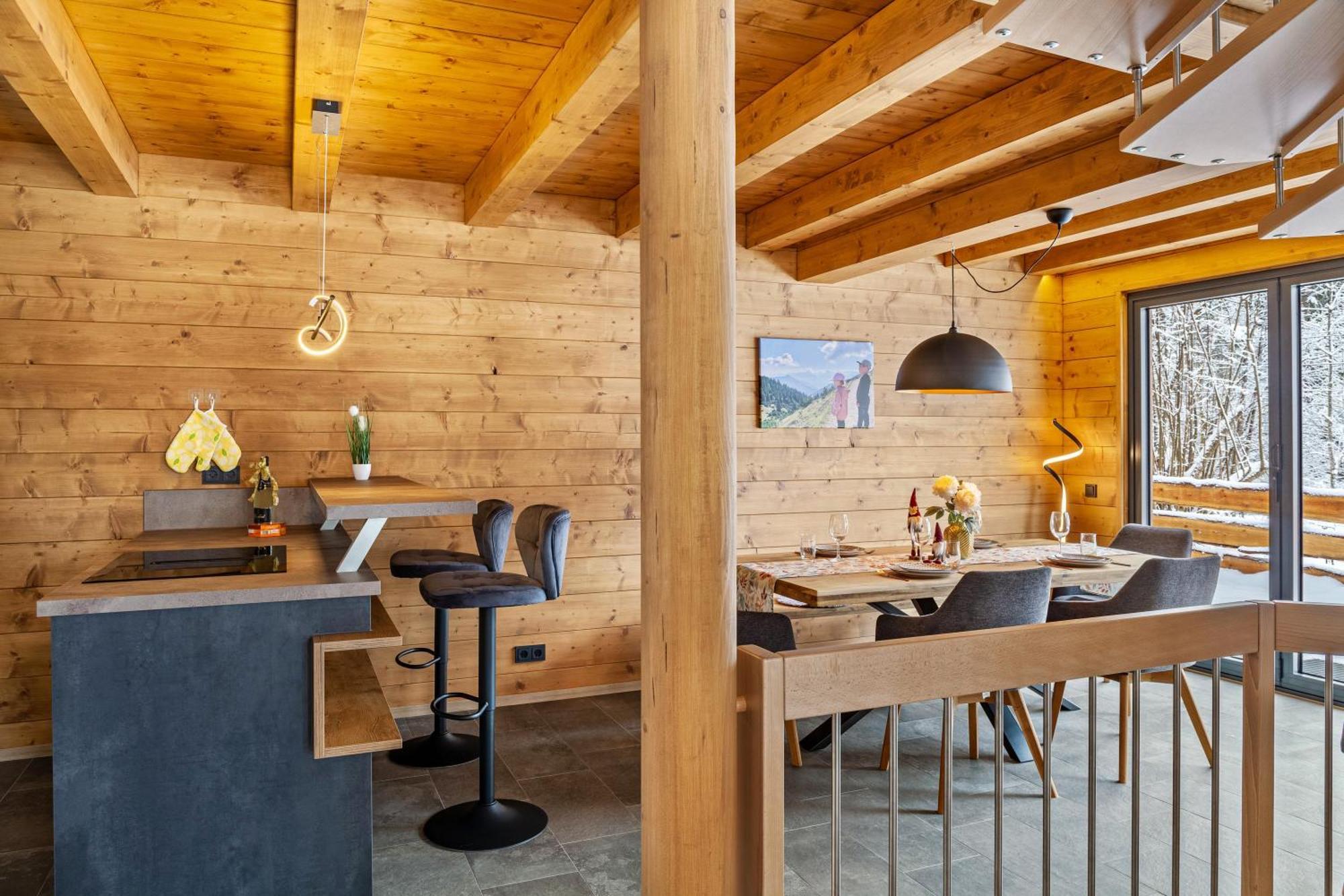 Chalet Aus Holz Γκάρμις-Παρτενκίρχεν Εξωτερικό φωτογραφία