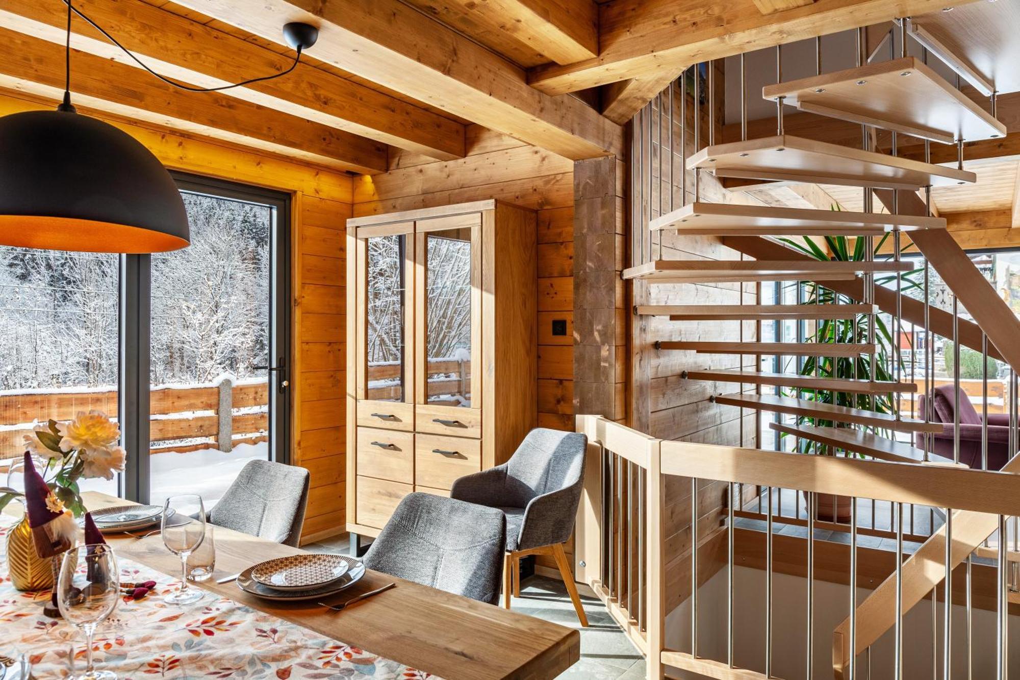 Chalet Aus Holz Γκάρμις-Παρτενκίρχεν Εξωτερικό φωτογραφία