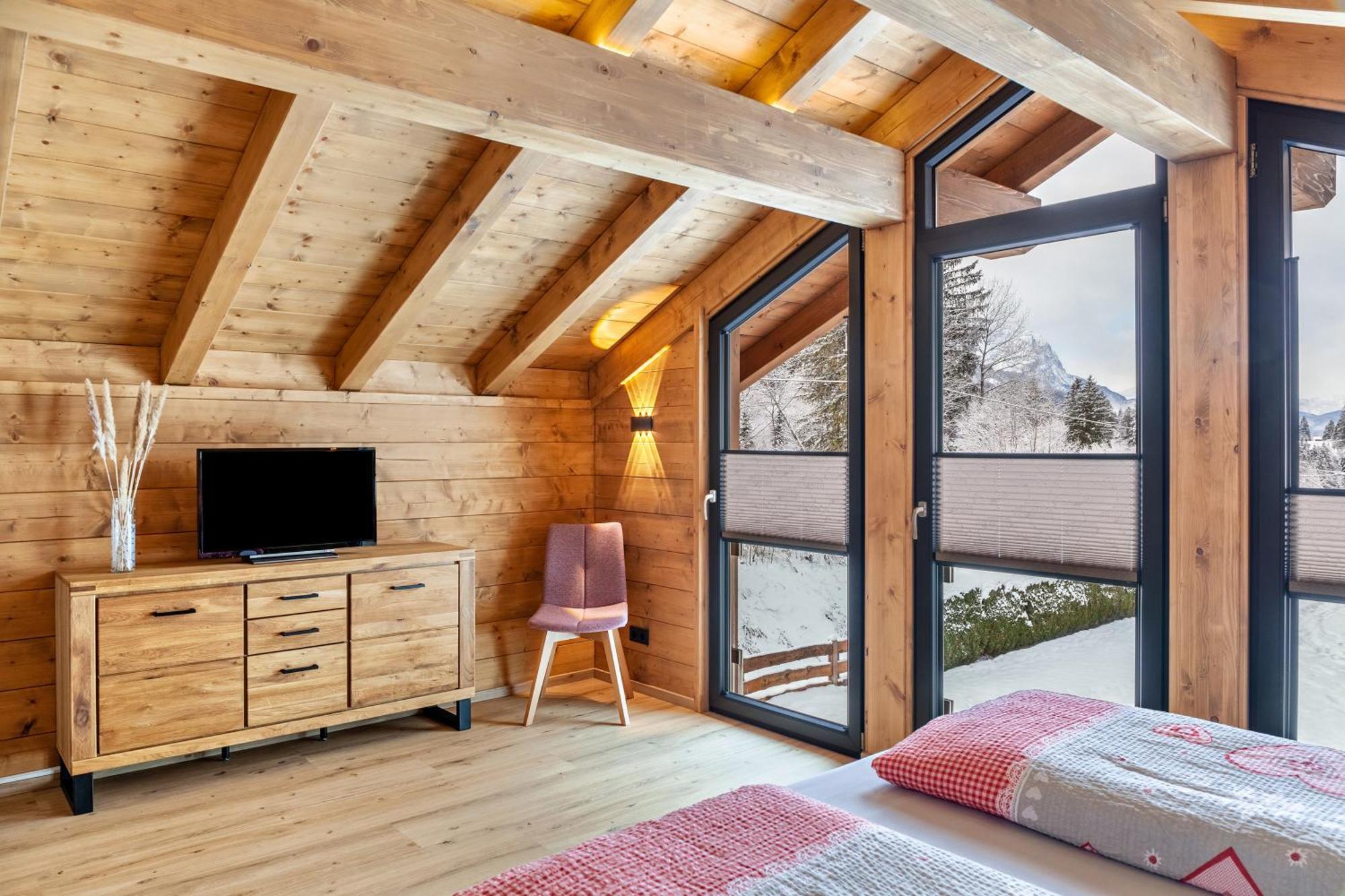 Chalet Aus Holz Γκάρμις-Παρτενκίρχεν Εξωτερικό φωτογραφία